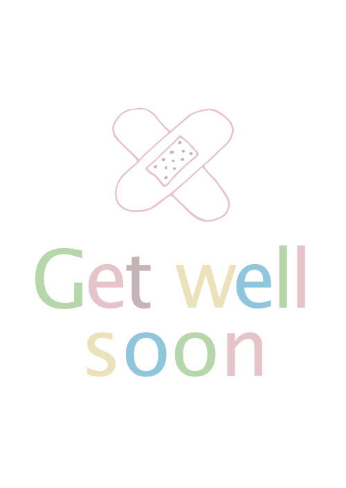 PBC Card ‘Get Well Soon’